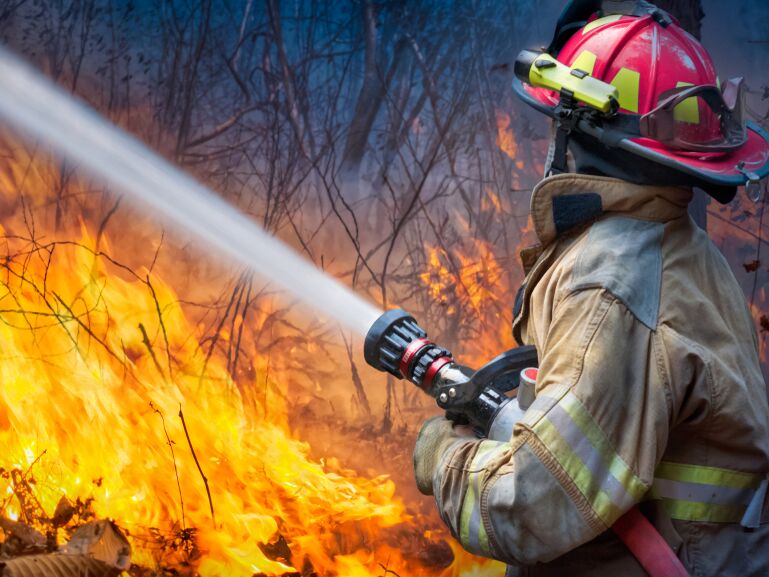 fire, firefighters