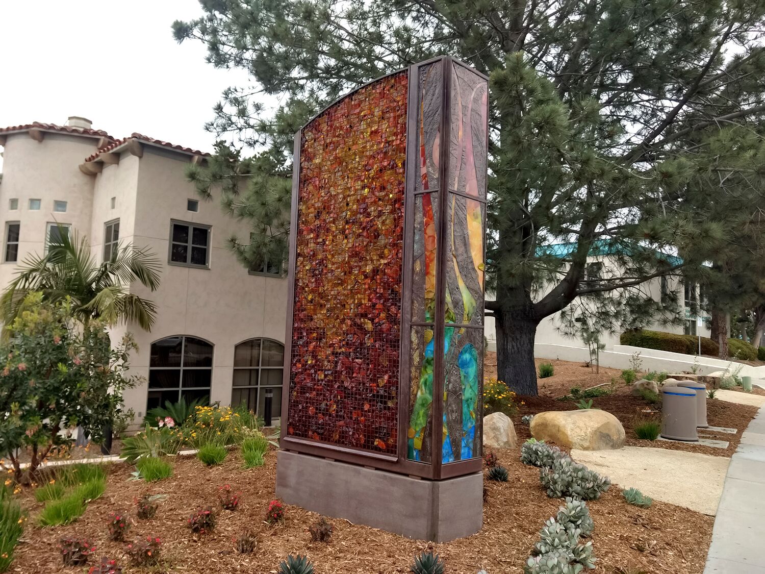 landscape glass, firewall