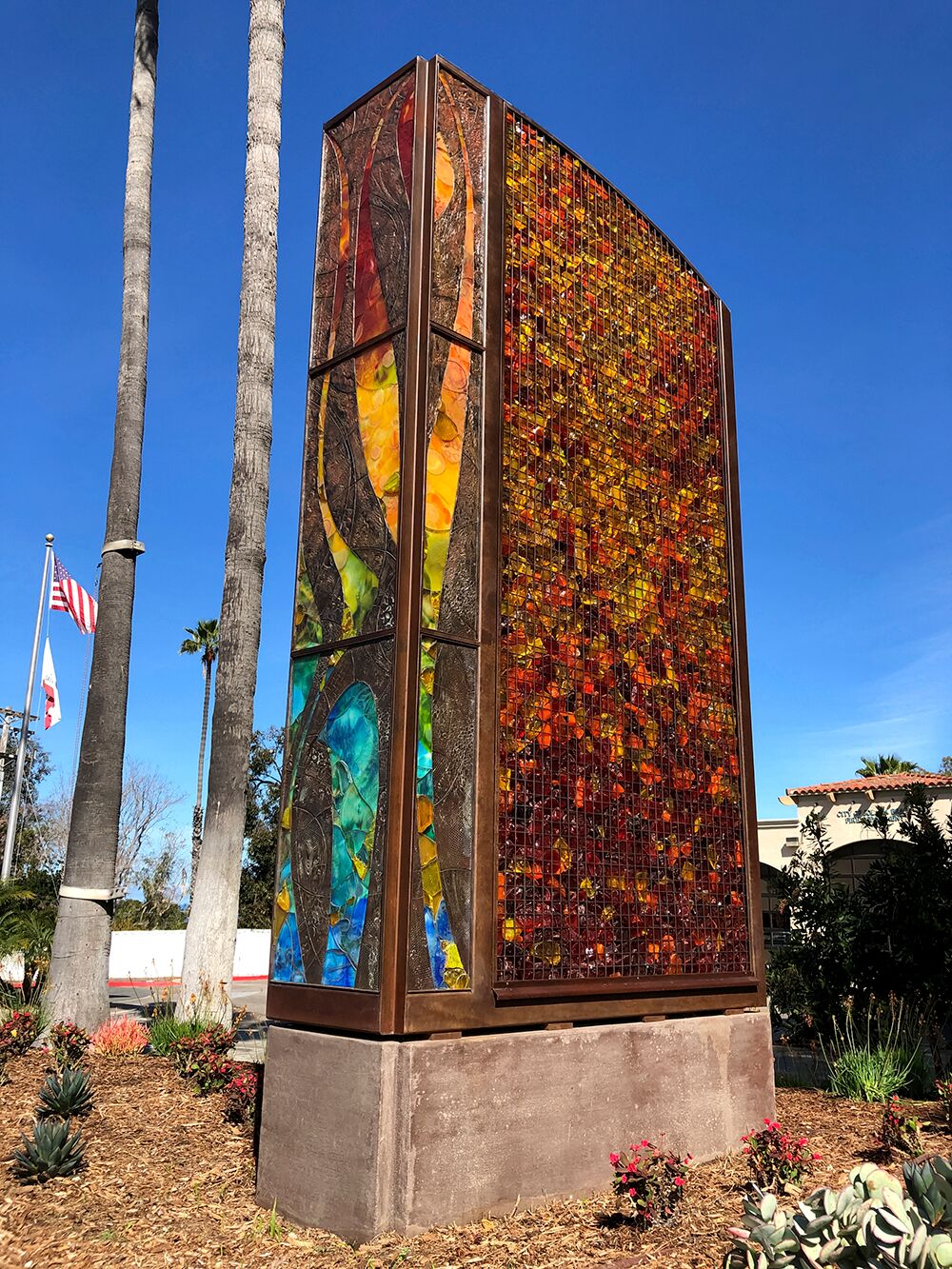 landscape glass, firewall
