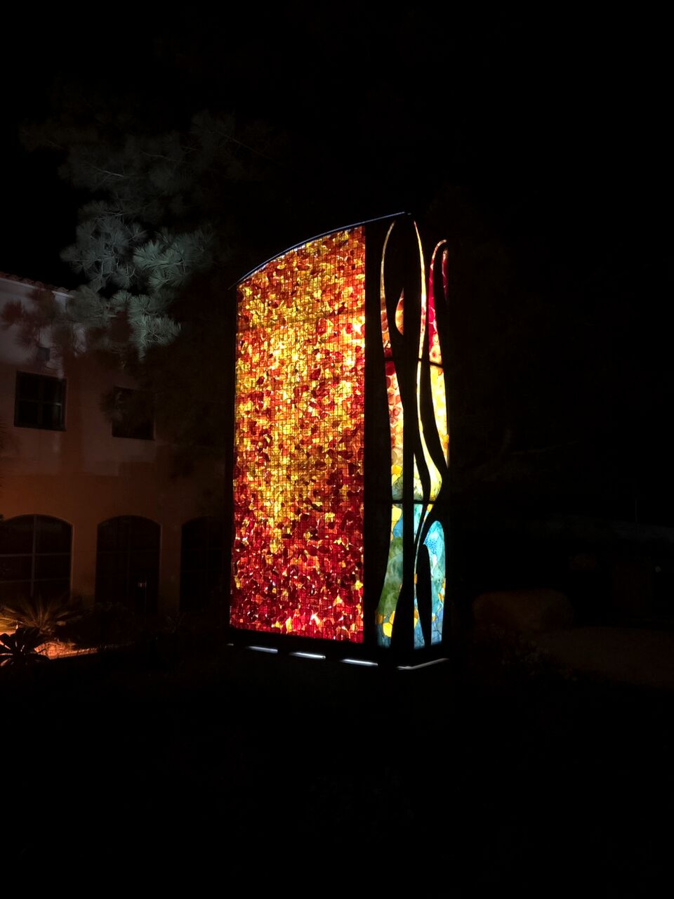 landscape glass, firewall